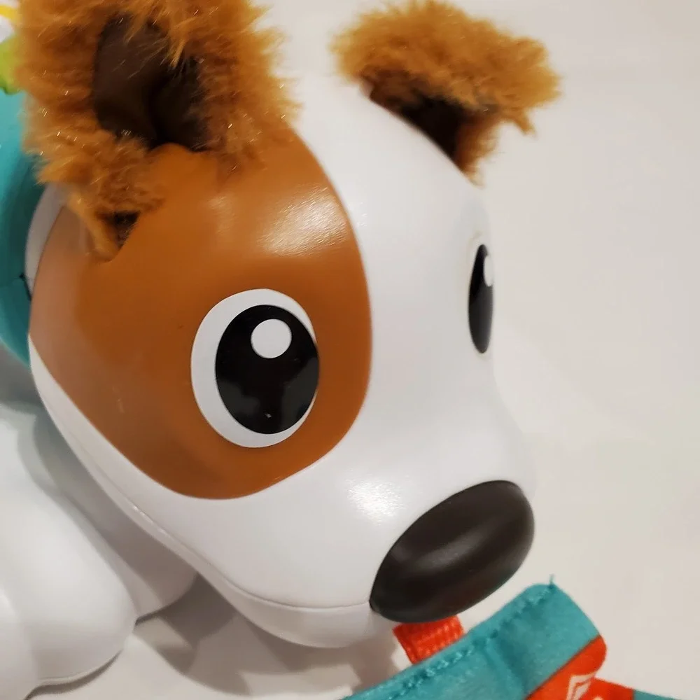Fisher Price 123 Crawl with Me Puppy Electronic Dog Learning Toy GWW55